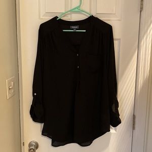 ModCloth Pam Breeze-Ly long sleeve tunic